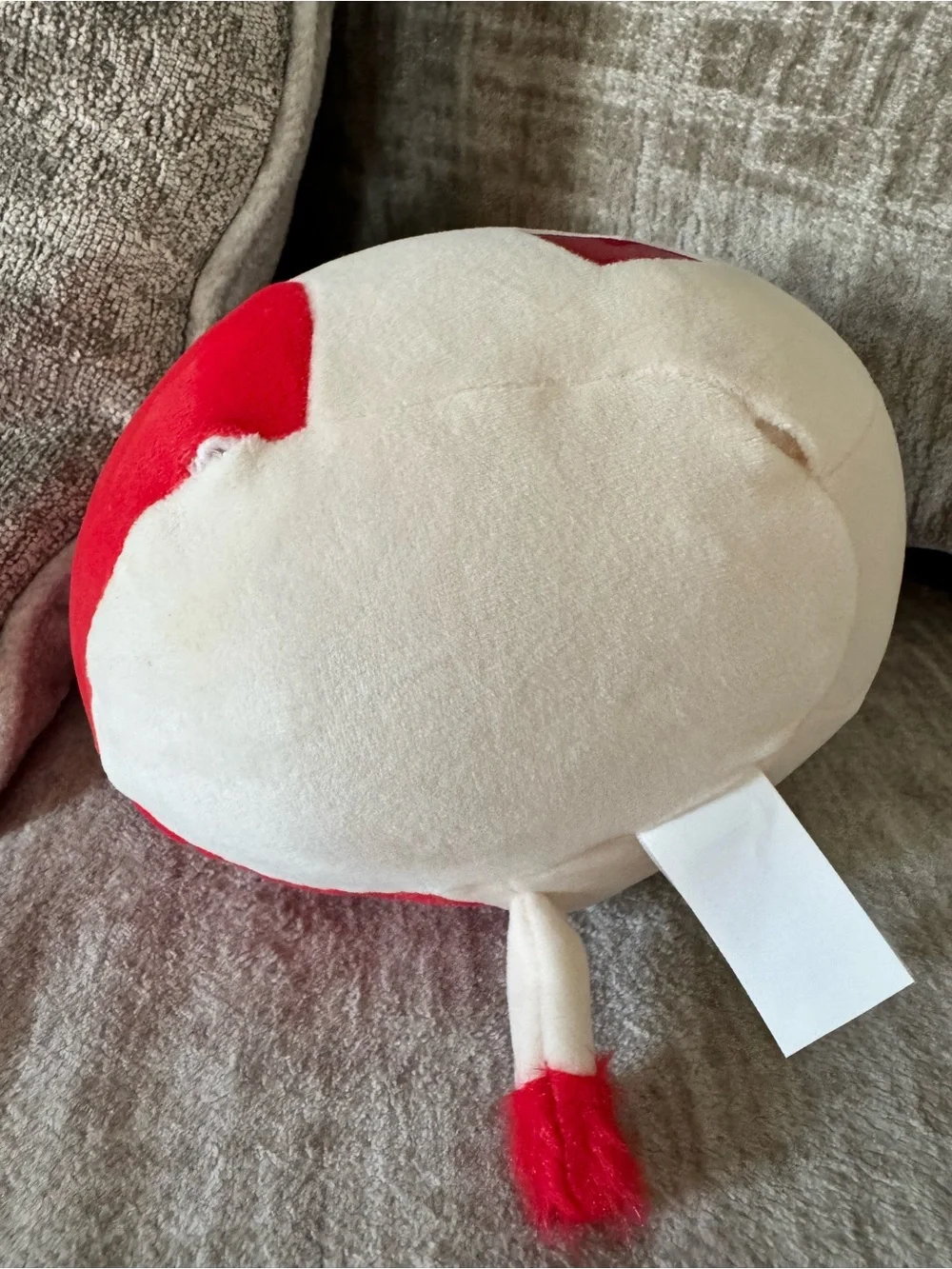 Squishmallows Idris Red Pink and White Heart Cow Soft Plush Toy Read Description